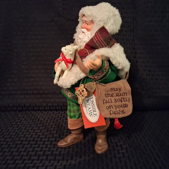 Possible Dreams May the Rain Fall Softly On Your Fields #4033661 w/ Charm & Lamb - Picture 8 of 16